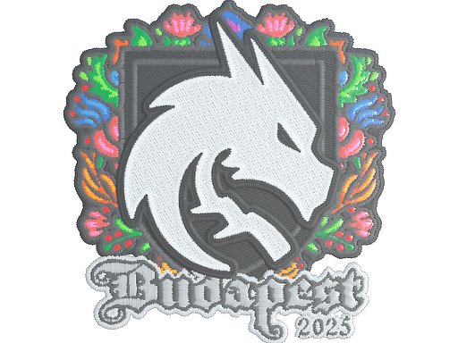 Sticker | Team Spirit (Embroidered) | Budapest 2025