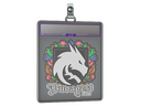Sticker Slab | Team Spirit (Embroidered) | Budapest 2025