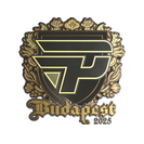Sticker | paiN Gaming (Gold) | Budapest 2025