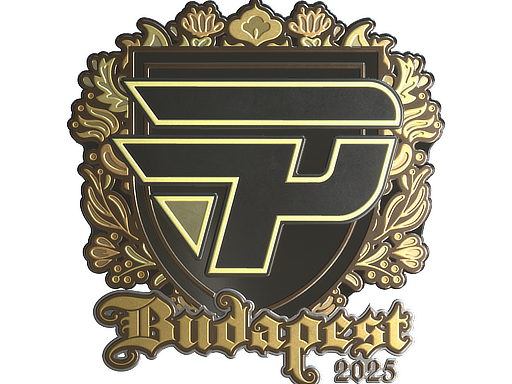 Sticker | paiN Gaming (Gold) | Budapest 2025