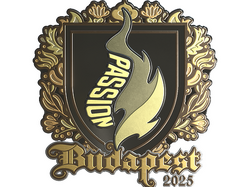 Sticker | Passion UA (Gold) | Budapest 2025