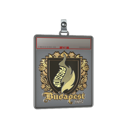 Sticker Slab | Passion UA (Gold) | Budapest 2025