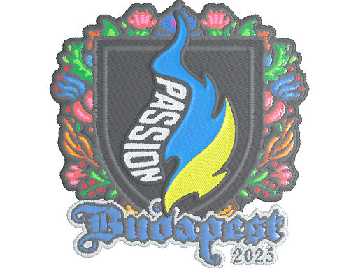 Sticker | Passion UA (Embroidered) | Budapest 2025