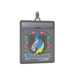 Sticker Slab | Passion UA (Embroidered) | Budapest 2025