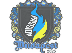 Sticker | Passion UA | Budapest 2025