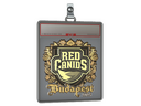 Sticker Slab | RED Canids (Gold) | Budapest 2025