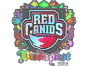 Sticker | RED Canids (Holo) | Budapest 2025