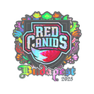 Sticker | RED Canids (Holo) | Budapest 2025