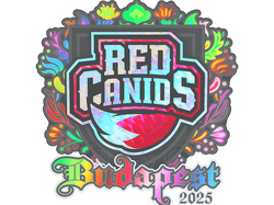 Sticker | RED Canids (Holo) | Budapest 2025