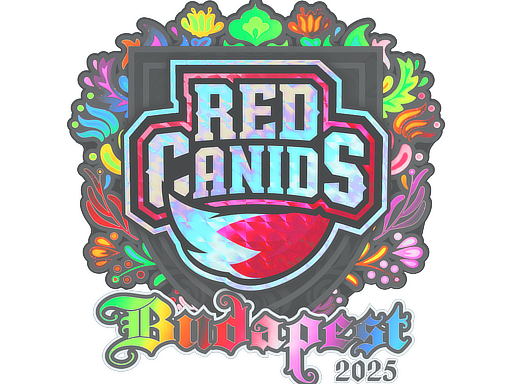 Sticker | RED Canids (Holo) | Budapest 2025