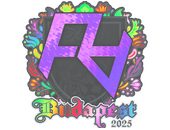 Sticker | Rare Atom (Holo) | Budapest 2025