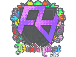 Sticker | Rare Atom (Holo) | Budapest 2025