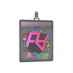 Sticker Slab | Rare Atom (Holo) | Budapest 2025
