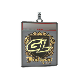 Sticker Slab | GamerLegion (Gold) | Budapest 2025