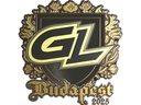 Sticker | GamerLegion (Gold) | Budapest 2025