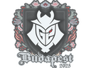 Sticker | G2 esports | Budapest 2025