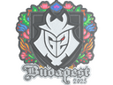 Sticker | G2 esports (Embroidered) | Budapest 2025