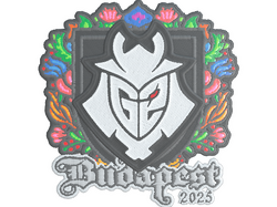 Sticker | G2 esports (Embroidered) | Budapest 2025