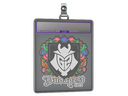 Sticker Slab | G2 esports (Embroidered) | Budapest 2025