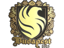 Sticker | Falcons (Gold) | Budapest 2025