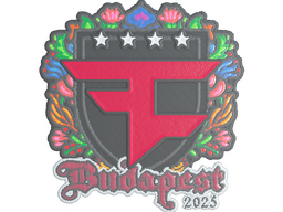 Sticker | FaZe Clan (Embroidered) | Budapest 2025