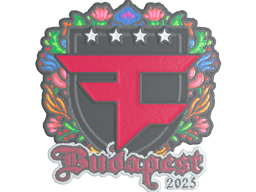 Sticker | FaZe Clan (Embroidered) | Budapest 2025