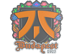 Sticker | fnatic (Embroidered) | Budapest 2025