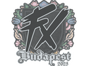 Sticker | Fluxo | Budapest 2025