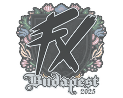 Sticker | Fluxo | Budapest 2025