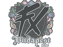 Sticker | Fluxo | Budapest 2025