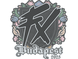 Sticker | Fluxo | Budapest 2025