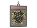 Sticker Slab | Fluxo (Gold) | Budapest 2025