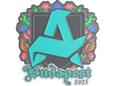 Sticker | Aurora (Embroidered) | Budapest 2025