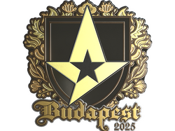Sticker | Astralis (Gold) | Budapest 2025