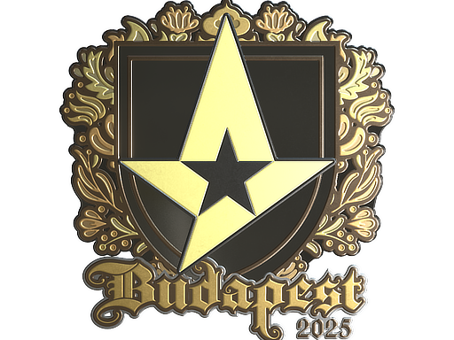 Sticker | Astralis (Gold) | Budapest 2025