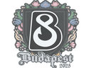Sticker | B8 | Budapest 2025