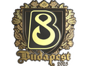 Sticker | B8 (Gold) | Budapest 2025