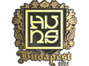 Sticker | The Huns (Gold) | Budapest 2025