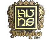 Наклейка | The Huns (золотая) | Будапешт-2025