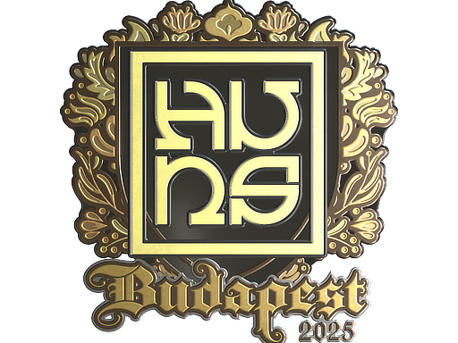 Sticker | The Huns (Gold) | Budapest 2025