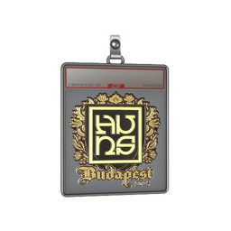 Sticker Slab | The Huns (Gold) | Budapest 2025
