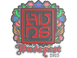 Sticker | The Huns (Embroidered) | Budapest 2025