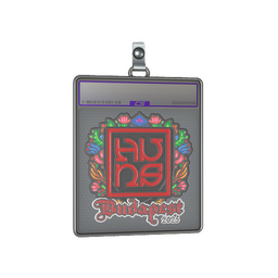 Sticker Slab | The Huns (Embroidered) | Budapest 2025