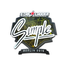 Sticker | s1mple (Foil) | Berlin 2019