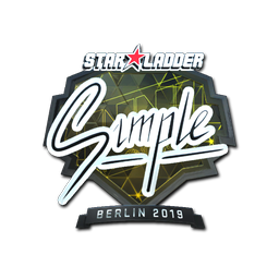s1mple (Foil) | Berlin 2019