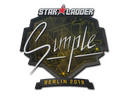 Sticker | s1mple | Berlin 2019