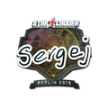Sticker | sergej (Foil) | Berlin 2019