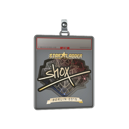Sticker Slab | shox (Gold) | Berlin 2019