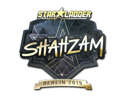 Sticker | ShahZaM (Gold) | Berlin 2019