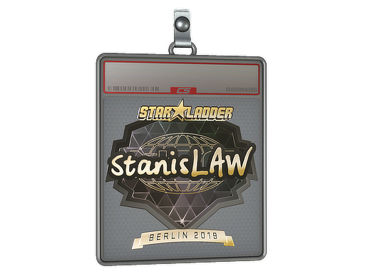 Sticker Slab | stanislaw (Gold) | Berlin 2019